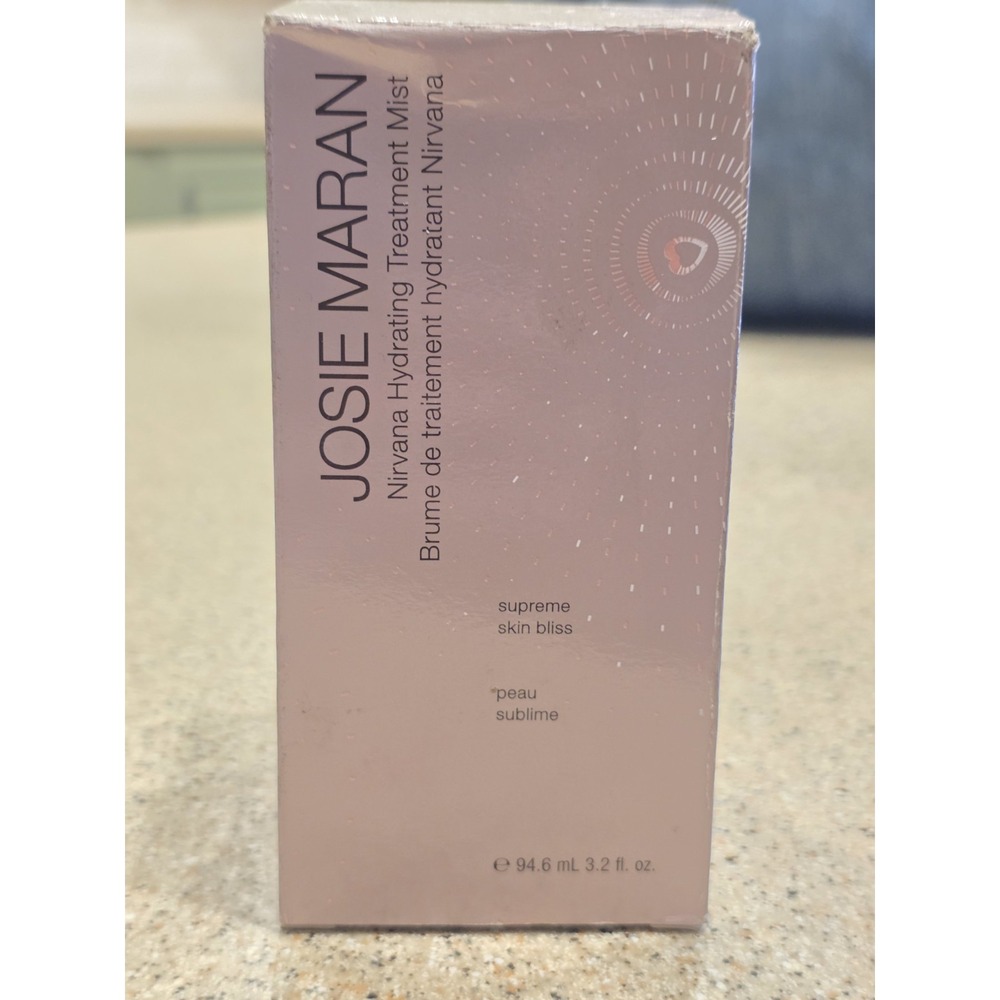 NIB Josie Maran Nirvana Hydrating Treatment Mist 3.2 fl oz Supreme Skin Bliss